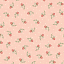 Ткань фланель пэчворк розовый, мелкий цветочек цветы, Henry Glass (арт. 249485)