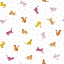 Ткань хлопок для пэчворка для одежды белый, детская тематика животные, Riley Blake (арт. C8662-WHITE)