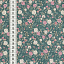 Ткань хлопок пэчворк зеленый розовый серый, мелкий цветочек, ALFA Z DIGITAL (арт. 224292)