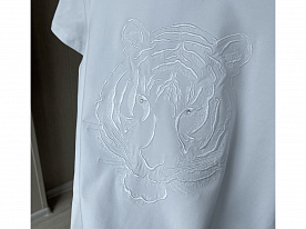 Дизайн для вышивки «Тигр» 29.8 х 30.3 и 19.4 х 19.1 см