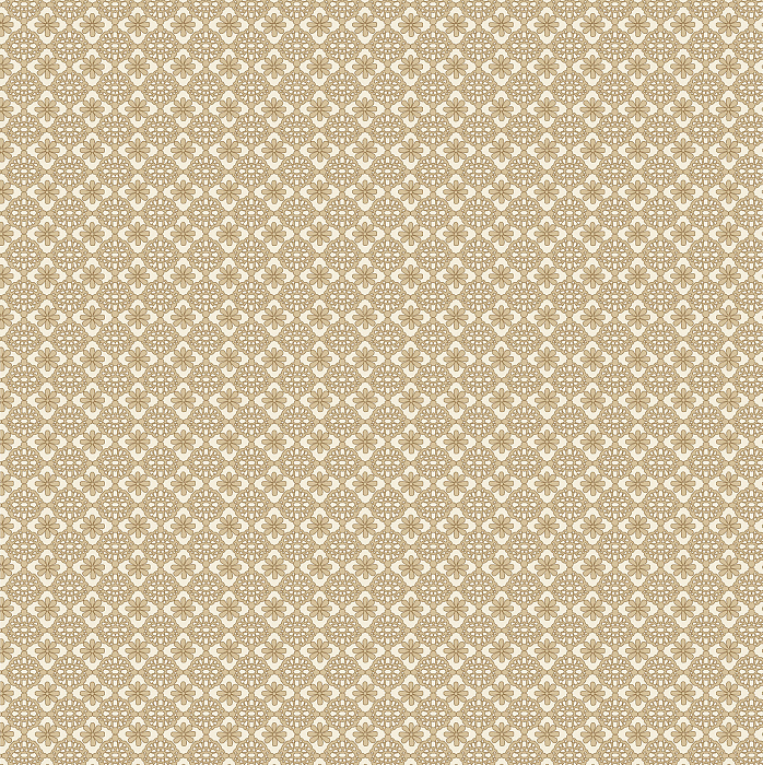 Ткань хлопок пэчворк коричневый, мелкий цветочек, Benartex (арт. 253317)