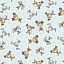 Ткань хлопок для пэчворка для одежды голубой, животные собаки, Blank Quilting (арт. 9279-11)