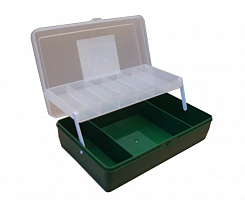 Коробка для мелочей Тривол-М тип 4 с микролифтом темно-зеленая