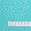Ткань хлопок пэчворк бирюзовый, геометрия, Benartex (арт. 1033883B)