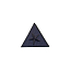 Нашивка «Заплатка-звезда в треугольнике», темно-синяя