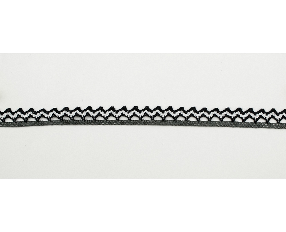 Кружево вязаное хлопковое Mauri Angelo R1451/PL/15 14,5 мм