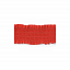 Тесьма эластичная Идеал декоративная 70 мм, красный