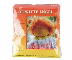 Трикотаж для кукол De Witte Engel T10403 25 x 80 см, т.коричн.