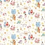 Ткань хлопок для пэчворка бежевый разноцветные, детская тематика, Windham Fabrics (арт. 236928)