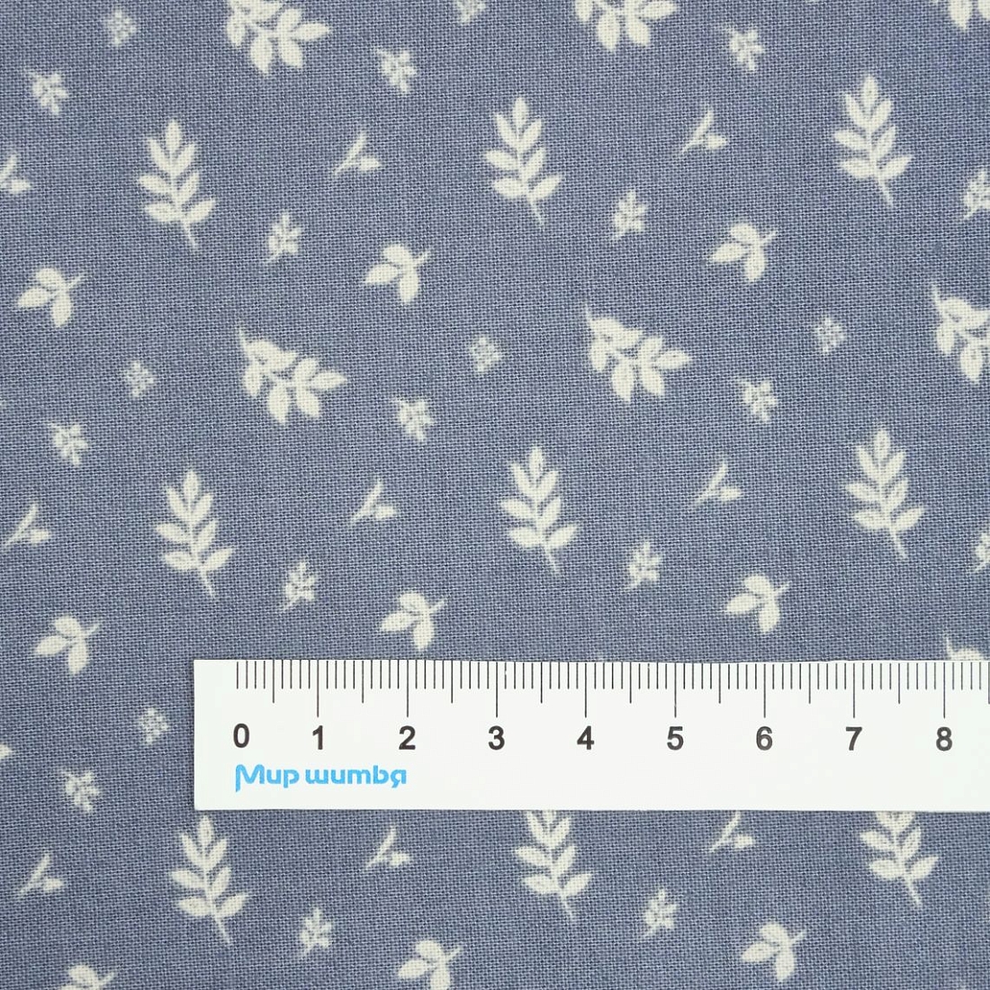 Ткань хлопок для пэчворка серый, цветы, Studio E (арт. 5416-11)