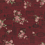 Ткань хлопок пэчворк зеленый розовый черный бордовый, надписи цветы завитки винтаж розы, Lecien (арт. 231707)