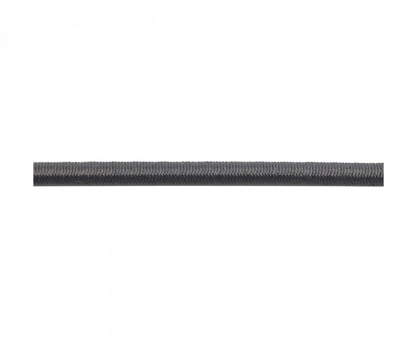 Шнур эластичный ПРОТОС круглый 4 мм, серый