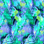 Ткань хлопок пэчворк голубой, природа флора, Timeless Treasures (арт. PAINT-CD8719-GREEN)
