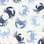 Ткань хлопок пэчворк синий голубой, морская тематика животные, Timeless Treasures (арт. 133280)