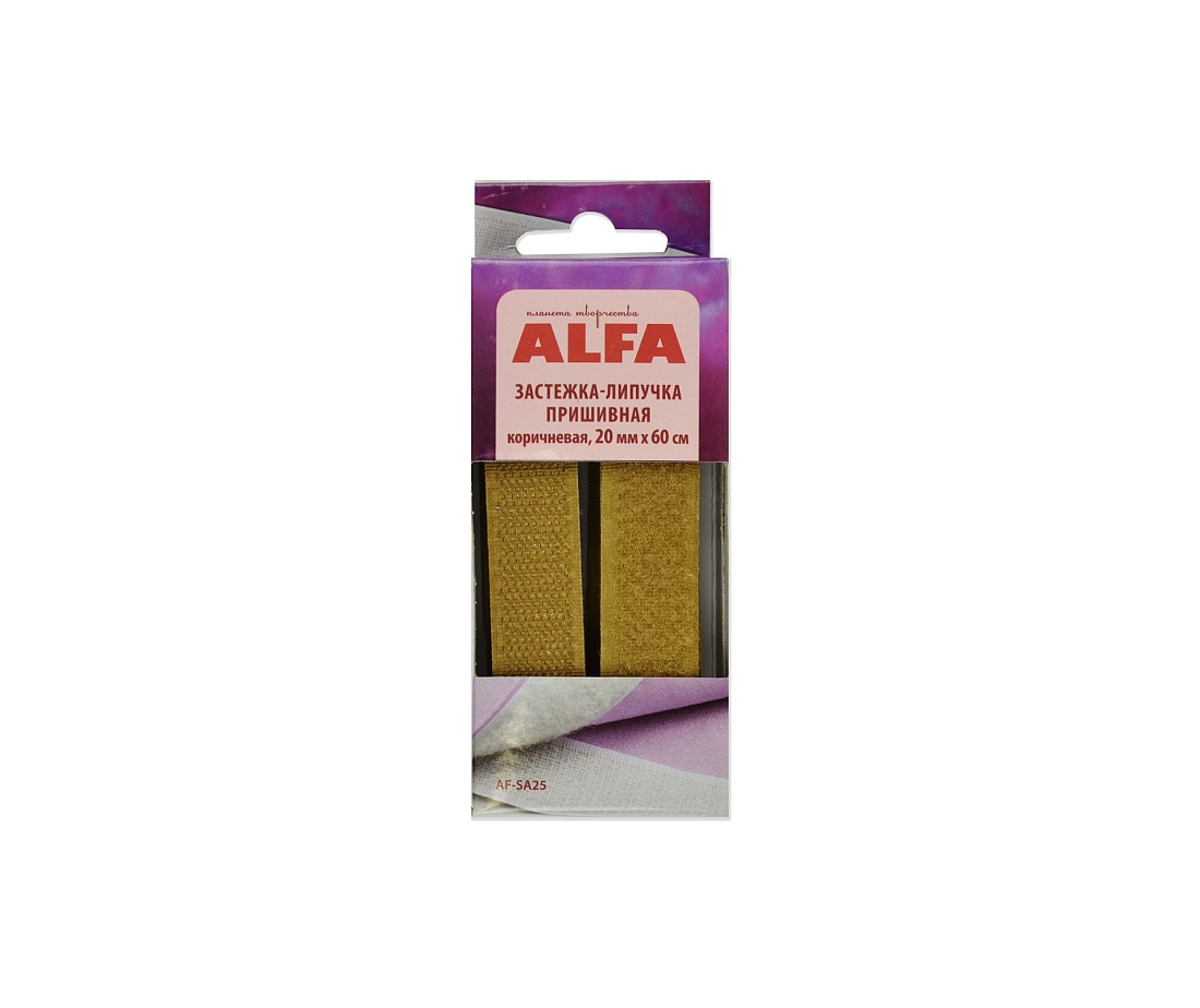Контактная лента Alfa AF-SA25 20 мм х 60 см, бежевый