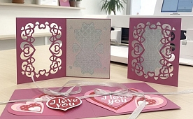 Мастер-класс «Креативные открытки на плоттере»