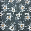 Ткань хлопок для пэчворка для одежды синий, цветы, Windham Fabrics (арт. CX6363-Girl)