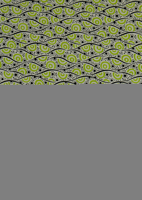 Ткань хлопок пэчворк травяной, необычные завитки, Timeless Treasures (арт. trio-c5671 kiwi)
