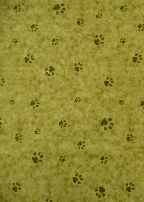 Ткань хлопок пэчворк травяной, собаки,  (арт. 83110)