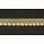 Кружево вязаное хлопковое Alfa AF-062-010 17 мм желый