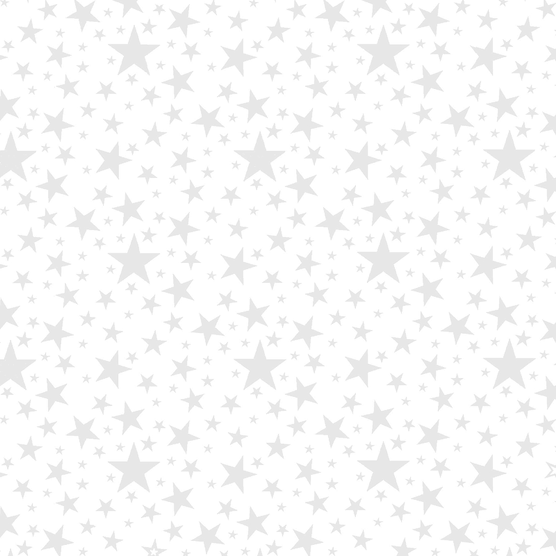 Ткань хлопок для пэчворка белый, звезды, Blank Quilting (арт. 237379)