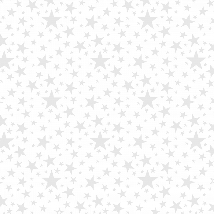 Ткань хлопок пэчворк белый, звезды, Blank Quilting (арт. 237379)