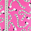Ткань хлопок пэчворк розовый, рукоделие, ALFA (арт. AL-6830)