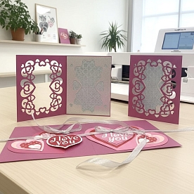 Мастер-класс «Креативные открытки на плоттере»