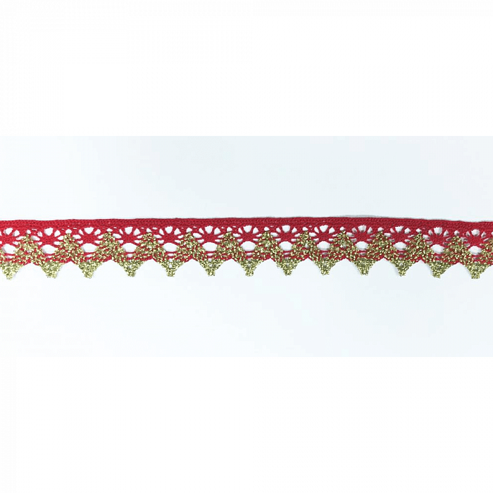 Кружево вязаное металлизированное Mauri Angelo R3123/01913 31 мм