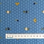 Ткань хлопок для пэчворка для одежды голубой, цветы флора, Windham Fabrics (арт. 53705M-7)