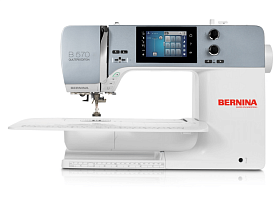 Швейно-вышивальная машина Bernina 570 QE + лапка BSR