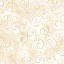 Ткань хлопок пэчворк бежевый, завитки, Benartex (арт. 9705W-07)