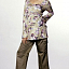 Выкройка женская для будущих мам Burda арт. 8376 блуза, брюки