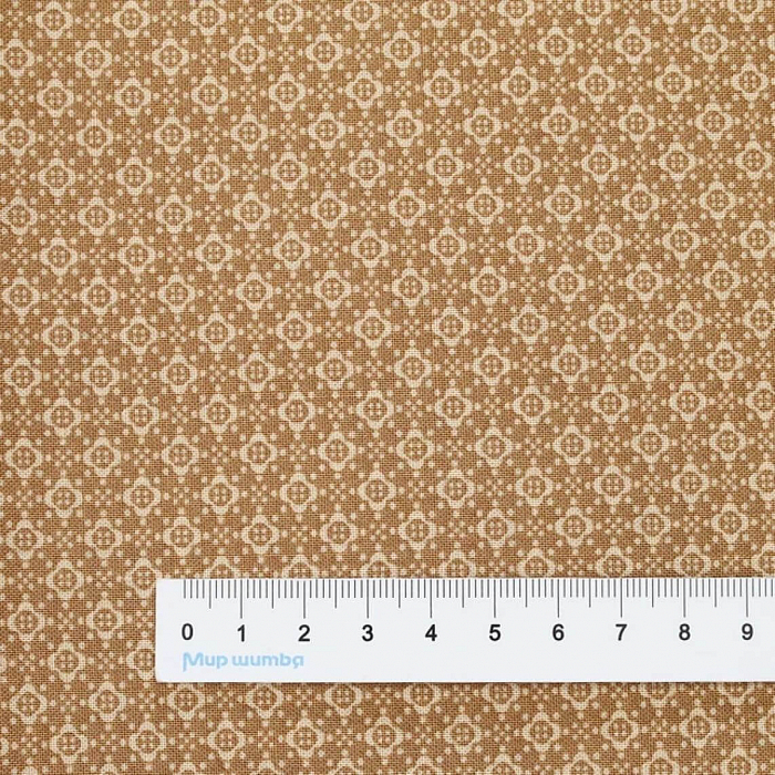 Ткань хлопок пэчворк бежевый, фактура, Stof (арт. 4512-481)