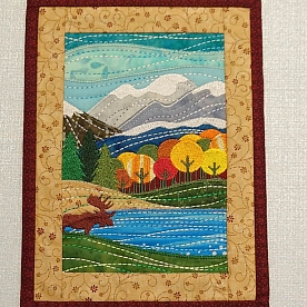 Мастер-класс «Мини-панно с вышивкой»