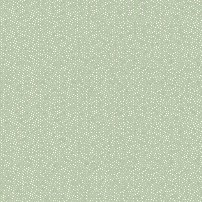 Ткань хлопок пэчворк зеленый, горох и точки, Henry Glass (арт. 253118)