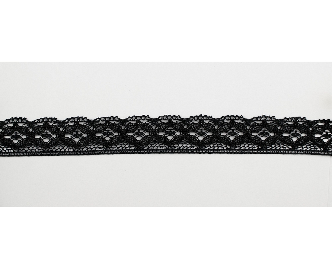 Кружево вязаное хлопковое Mauri Angelo R2530/PL/410 23 мм