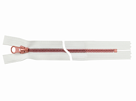 Молния Metalux YKK №5 однозамковая розовая 20 см