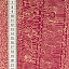 Ткань хлопок для пэчворка розовый малиновый, необычные завитки, ALFA (арт. 205284)