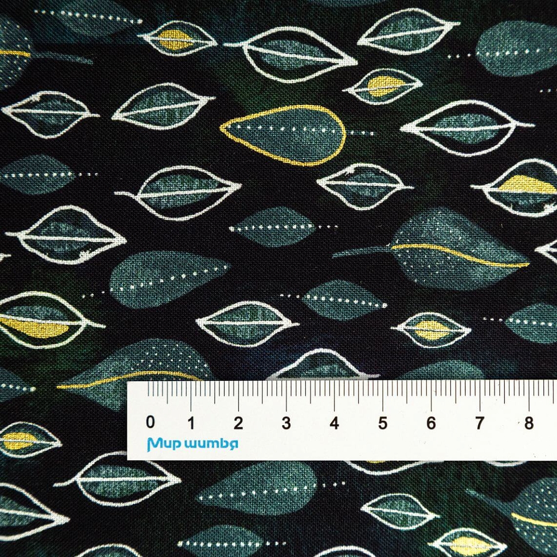 Ткань хлопок для пэчворка черный, фактура, Windham Fabrics (арт. 5416-11)