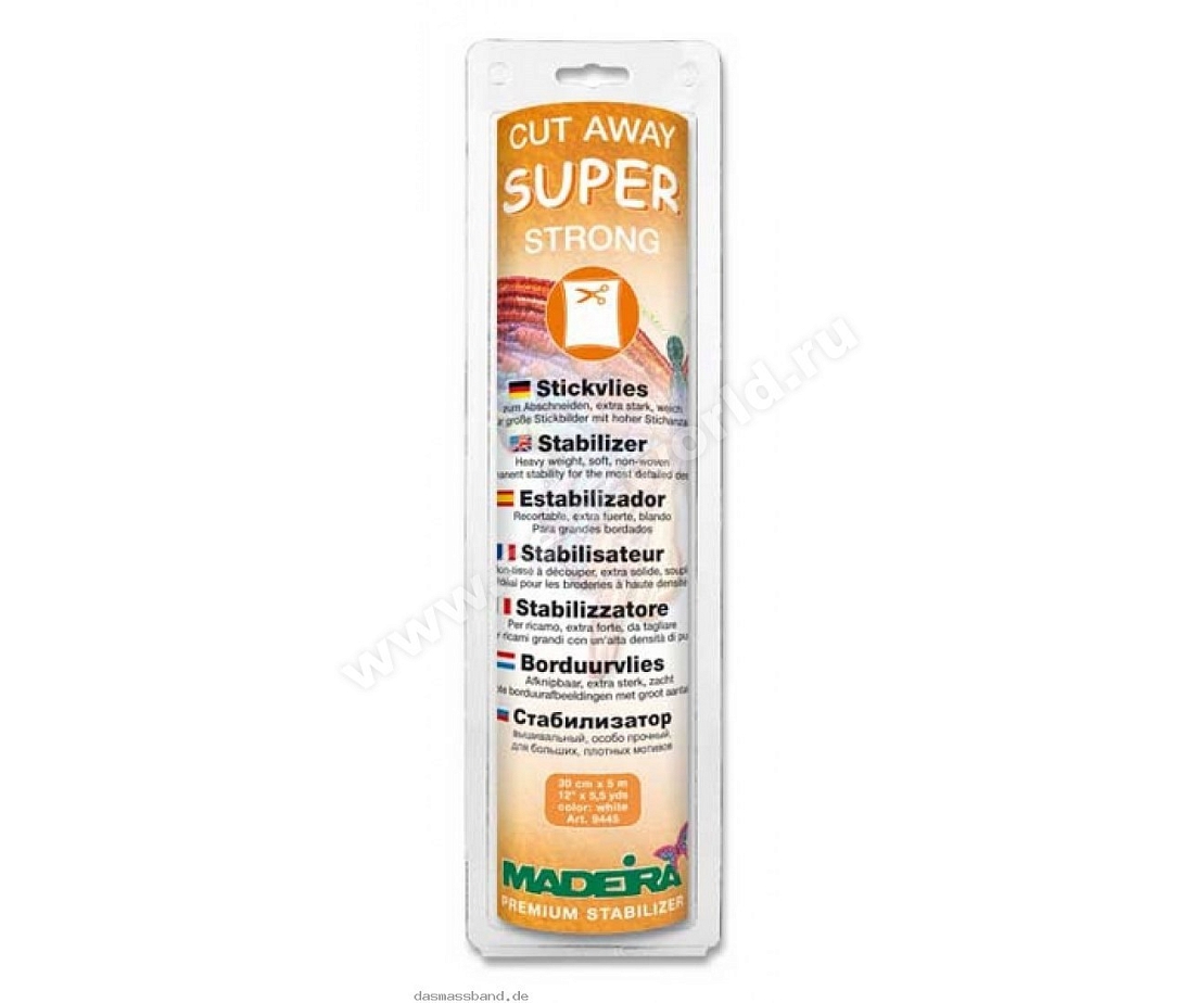 Стабилизатор особо прочный для крупных мотивов Madeira Super Strong 0,3 x 5 м