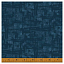 Ткань хлопок пэчворк синий, фактура, Windham Fabrics (арт. 52782-14)