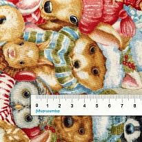 Ткань 100% хлопок [1362-78 MULTI]