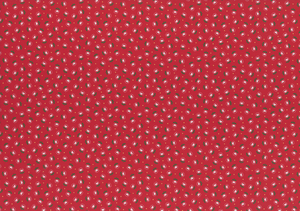 Ткань хлопок пэчворк красный, детская тематика, Lecien (арт. 219960)