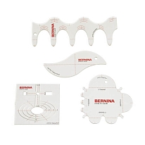 Комплект линеек для стежки Bernina 106 962 50 00 Curves and Clams Ruler