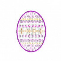 Дизайн для вышивки «Пасхальное яйцо. Орнамент 1»