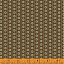 Ткань хлопок пэчворк коричневый бирюзовый, горох и точки, Windham Fabrics (арт. 120812)