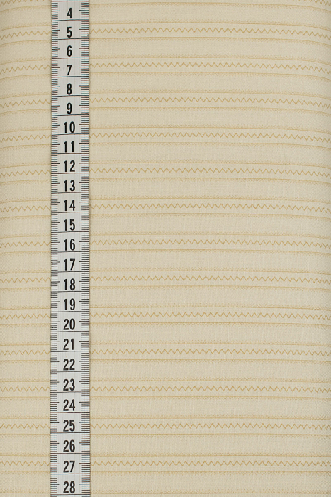 Ткань хлопок пэчворк бежевый, полоски, ALFA (арт. 232109)