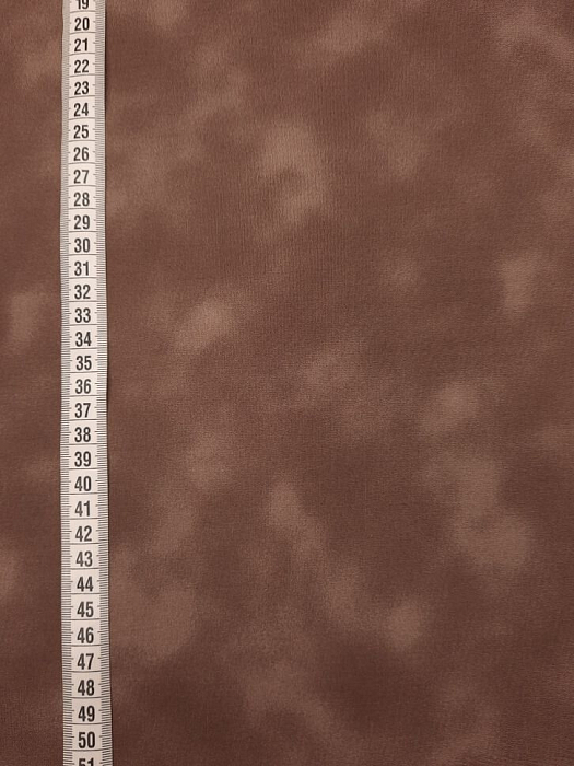 Ткань хлопок пэчворк коричневый, муар, ALFA (арт. AL-DM09)
