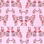 Ткань 100% хлопок [CX7586-PINK-D]